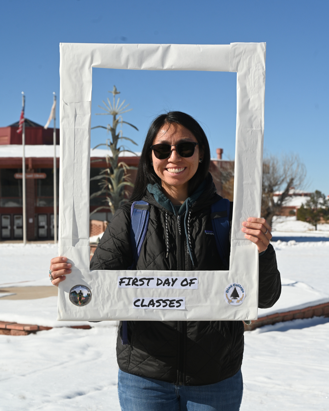 First Day of Class Photos at Diné College